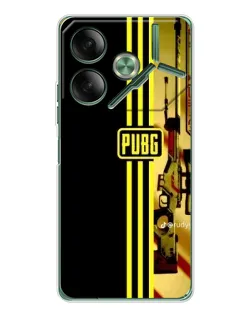 Чехол для TECNO Pova 7 5G с картинкой «PUBG — камуфляжный шлем»