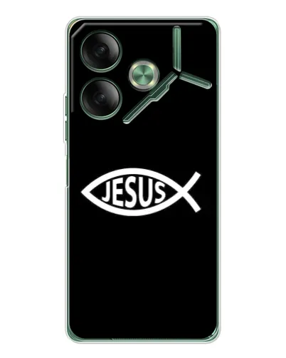 Чехол для TECNO Pova 7 5G с картинкой «Классический Jesus»