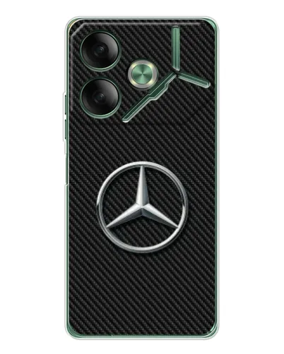 Чехол для TECNO Pova 7 5G с картинкой «Карбоновый Mercedes стиль» Чехол для TECNO Pova 7 5G с картинкой «Карбоновый Mercedes стиль»