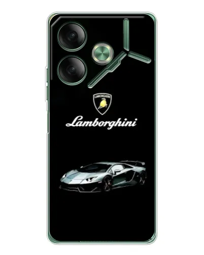 Чехол для TECNO Pova 7 5G с картинкой «Логотип Lamborghini классика» Чехол для TECNO Pova 7 5G с картинкой «Логотип Lamborghini классика»