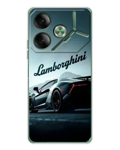 Чехол для TECNO Pova 7 5G с картинкой «Классическая надпись Lamborghini» Чехол для TECNO Pova 7 5G с картинкой «Классическая надпись Lamborghini»