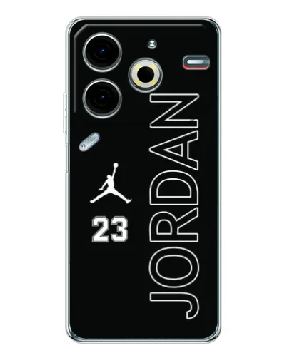 Чехол для TECNO Pova 7 Pro с картинкой «Jordan Vertical»