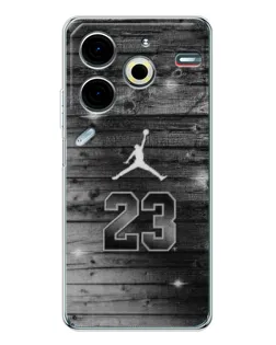 Чехол для TECNO Pova 7 Pro с картинкой «Jordan Carbon 23»