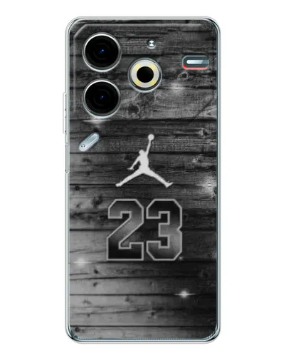 Чехол для TECNO Pova 7 Pro с картинкой «Jordan Carbon 23»