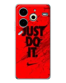 Чехол для TECNO Pova 7 Pro с картинкой «Nike Just Do It»