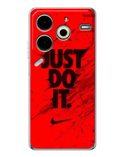 Чехол для TECNO Pova 7 Pro с картинкой «Nike Just Do It»