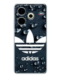 Чохол для TECNO Pova 7 Pro з картинкою «Adidas Trefoil Blue» Чохол для TECNO Pova 7 Pro з картинкою «Adidas Trefoil Blue»