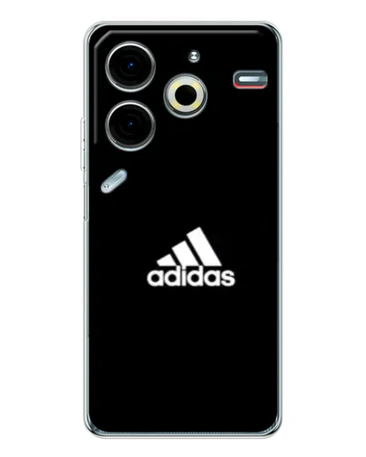 Чехол для TECNO Pova 7 Pro с картинкой «Adidas Red Style»