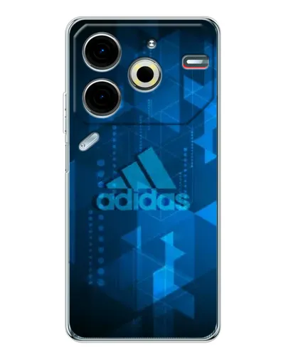 Чехол для TECNO Pova 7 Pro с картинкой «Adidas Sport Art»