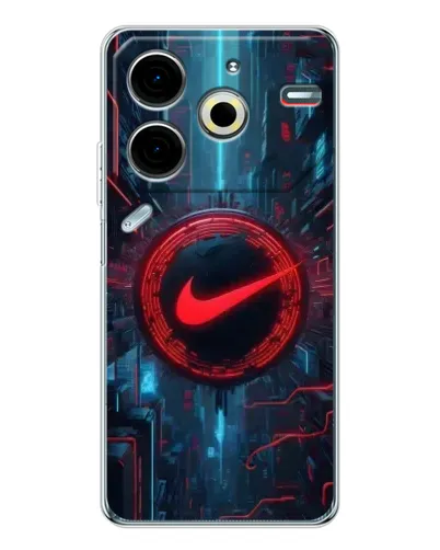 Чохол для TECNO Pova 7 Pro з картинкою «Техногенний стиль Nike»
