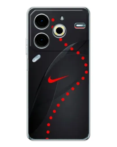 Чохол для TECNO Pova 7 Pro з картинкою «Абстрактний дизайн Nike»