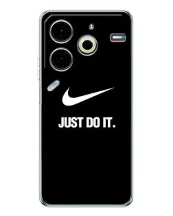 Чохол для TECNO Pova 7 Pro з картинкою «Класичний принт Nike»