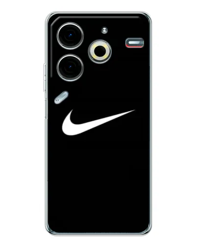 Чехол для TECNO Pova 7 Pro с картинкой «Минималистический Найк» Чехол для TECNO Pova 7 Pro с картинкой «Минималистический Найк»