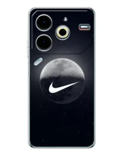 Чехол для TECNO Pova 7 Pro с картинкой «Nike в стиле граффити»