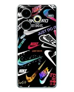 Чехол для TECNO Pova 7 Pro с картинкой «Nike — роскошь»