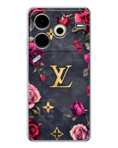 Чохол для TECNO Pova 7 Pro з картинкою «Квітковий Louis Vuitton» Чохол для TECNO Pova 7 Pro з картинкою «Квітковий Louis Vuitton»