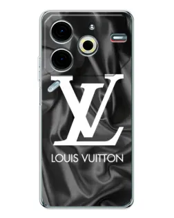 Чохол для TECNO Pova 7 Pro з картинкою «Шовковий Louis Vuitton»