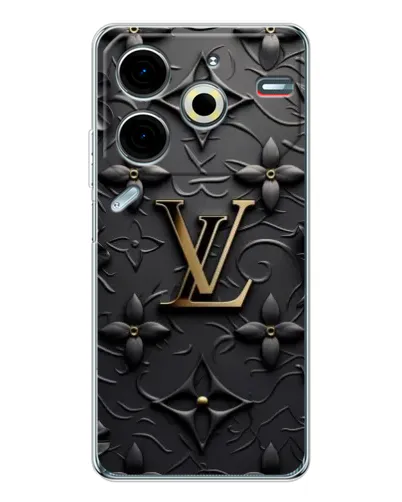 Чохол для TECNO Pova 7 Pro з картинкою «Шкіряна текстура LV» Чохол для TECNO Pova 7 Pro з картинкою «Шкіряна текстура LV»