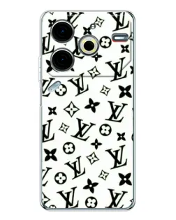 Чохол для TECNO Pova 7 Pro з картинкою «Монохромний хаос LV»
