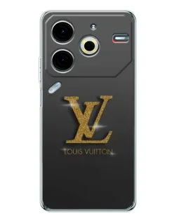 Чохол для TECNO Pova 7 Pro з картинкою «Градієнт Louis Vuitton»