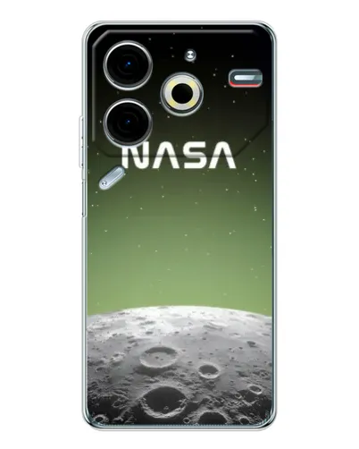Чохол для TECNO Pova 7 Pro з картинкою «NASA — місячний градієнт»