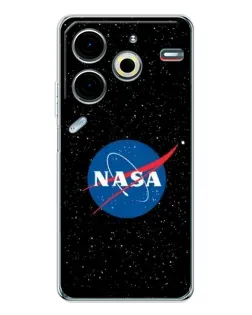 Чохол для TECNO Pova 7 Pro з картинкою «NASA — зоряне небо»