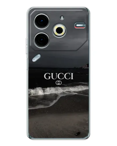 Чохол для TECNO Pova 7 Pro з картинкою «Gucci — морський прибій»