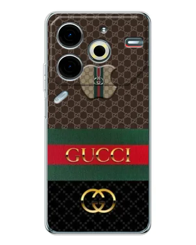 Чохол для TECNO Pova 7 Pro з картинкою «Gucci — брендований десерт»