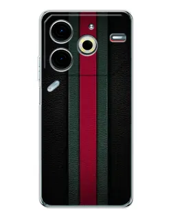 Чохол для TECNO Pova 7 Pro з картинкою «Gucci — неонова лінія»