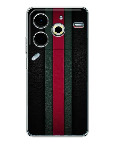 Чохол для TECNO Pova 7 Pro з картинкою «Gucci — неонова лінія»