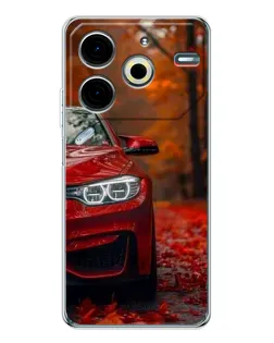Чехол для TECNO Pova 7 Pro с картинкой «Осенняя BMW M4»
