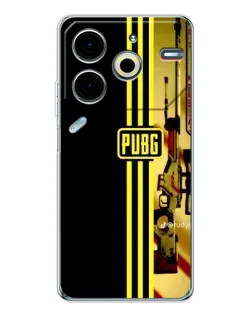 Чохол для TECNO Pova 7 Pro з картинкою «PUBG — камуфляжний шолом»