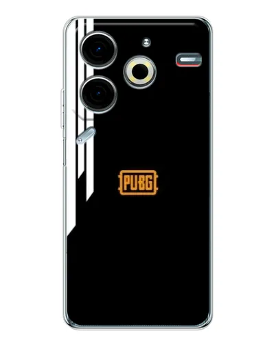 Чохол для TECNO Pova 7 Pro з картинкою «PUBG — вертикальні лінії» Чохол для TECNO Pova 7 Pro з картинкою «PUBG — вертикальні лінії»