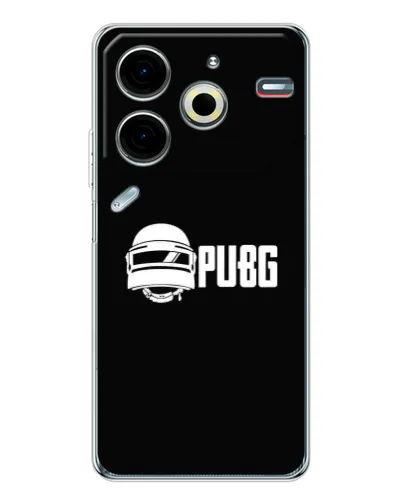 Чохол для TECNO Pova 7 Pro з картинкою «PUBG — класичний лого» Чохол для TECNO Pova 7 Pro з картинкою «PUBG — класичний лого»