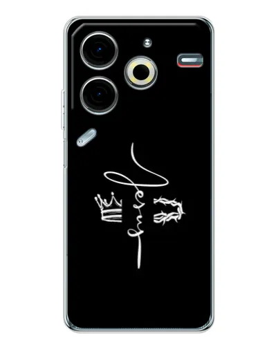 Чохол для TECNO Pova 7 Pro з картинкою «Король Слави Jesus»