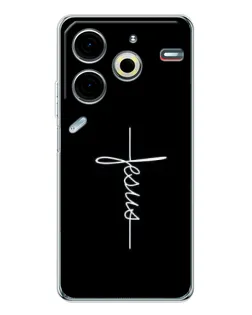 Чохол для TECNO Pova 7 Pro з картинкою «Тонка лінія віри»