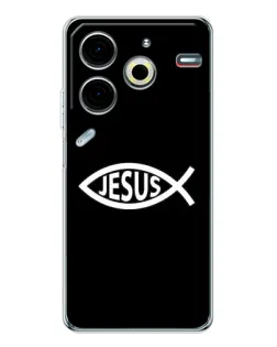 Чохол для TECNO Pova 7 Pro з картинкою «Класичний Jesus»