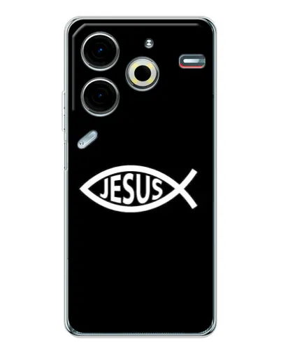Чохол для TECNO Pova 7 Pro з картинкою «Класичний Jesus»