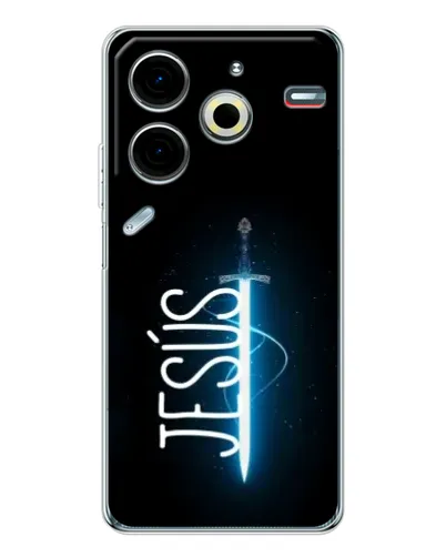 Чохол для TECNO Pova 7 Pro з картинкою «Меч Духа Jesus»