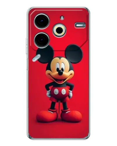 Чохол для TECNO Pova 7 Pro з картинкою «Mickey в повний зріст» Чохол для TECNO Pova 7 Pro з картинкою «Mickey в повний зріст»