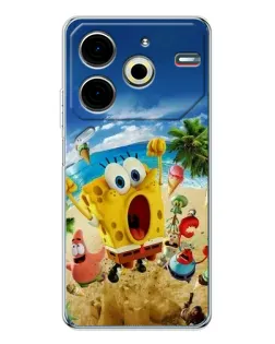 Чохол для TECNO Pova 7 Pro з картинкою «Розваги на пляжі»
