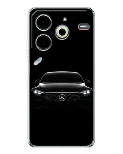 Чехол для TECNO Pova 7 Pro с картинкой «Mercedes Vision — концепт»