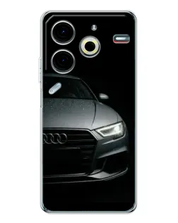 Чохол для TECNO Pova 7 Pro з картинкою «Audi — деталізація кузова»