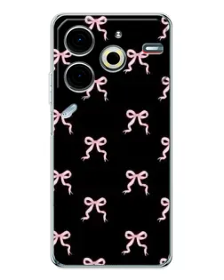 Чохол для TECNO Pova 7 Pro з картинкою «Бант-квітка»