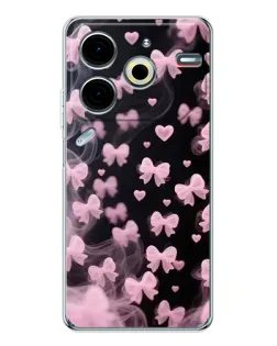 Чехол для TECNO Pova 7 Pro с картинкой «Неоновое кружево»