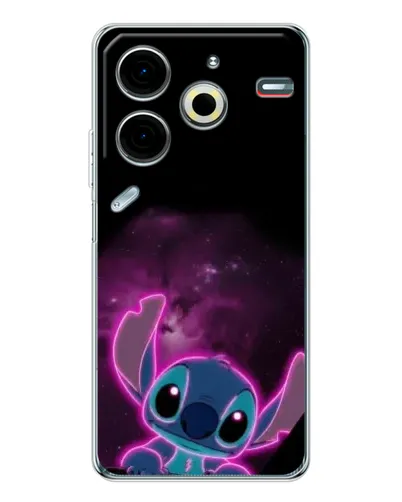 Чохол для TECNO Pova 7 Pro з картинкою «Неоновий Stitch»