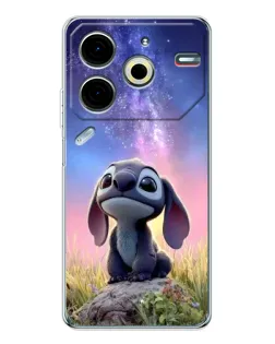 Чохол для TECNO Pova 7 Pro з картинкою «Стіч на світанку» Чохол для TECNO Pova 7 Pro з картинкою «Стіч на світанку»