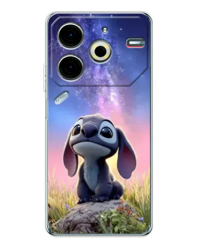 Чохол для TECNO Pova 7 Pro з картинкою «Стіч на світанку»