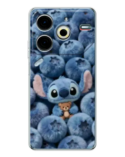 Чохол для TECNO Pova 7 Pro з картинкою «Стіч та лохина»