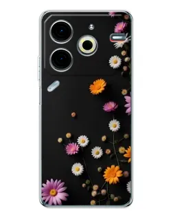 Чохол для TECNO Pova 7 Pro з картинкою «Квіткова композиція»